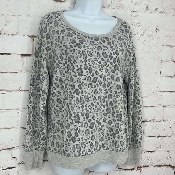 Joie “Annora” Leopard Sweatshirt, Size S - Picture 3 of 8